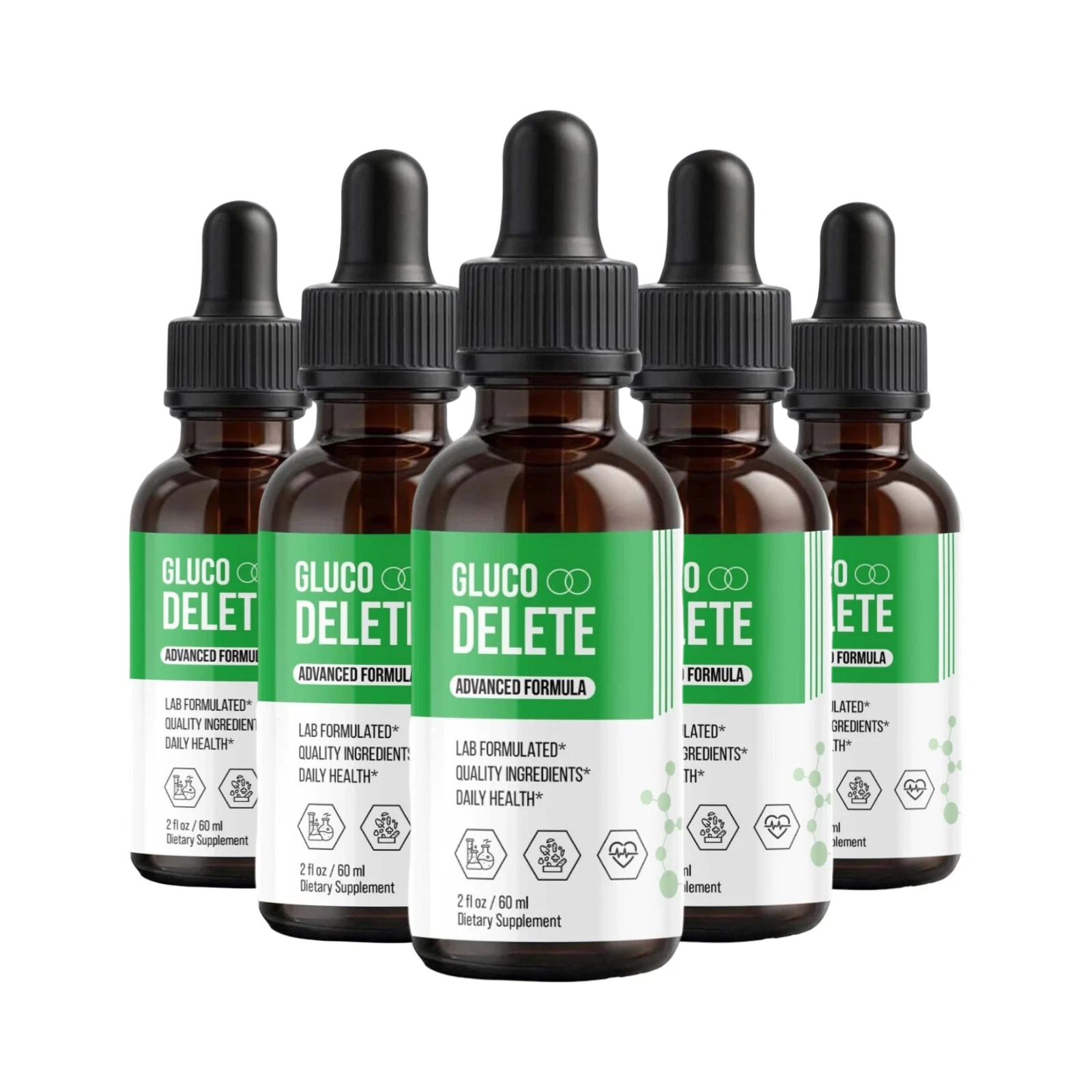 Gluco Delete  6 bottles